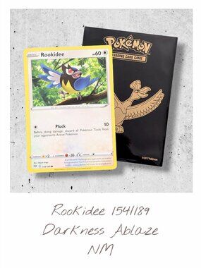 Darkness Ablaze Pokemon Card (BB07): Rookidee 154/189